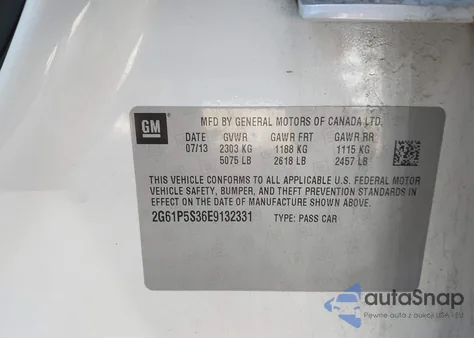 2014 Cadillac Xts Premium from USA, damaged, VIN 2G61P5S36E9132331